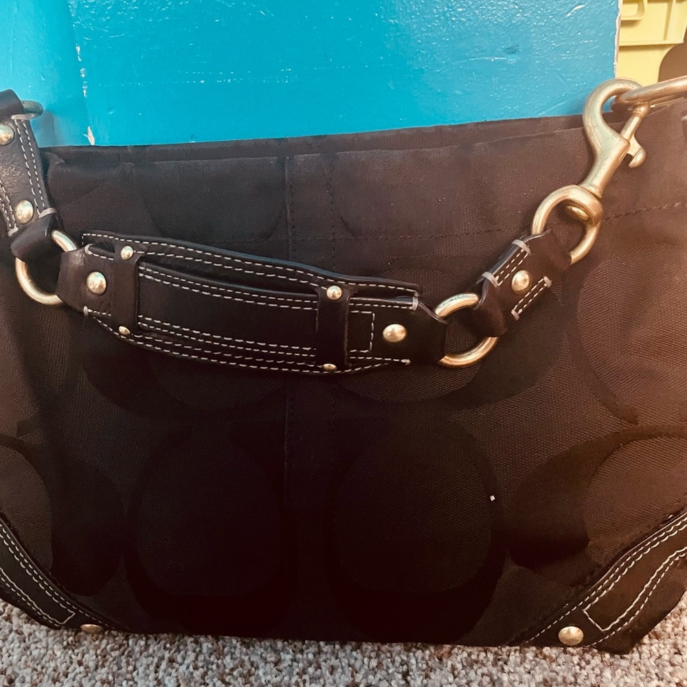 Black coach purse!